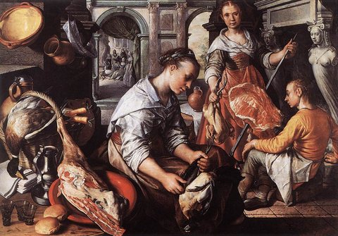 Christ In The House Of Martha And Mary