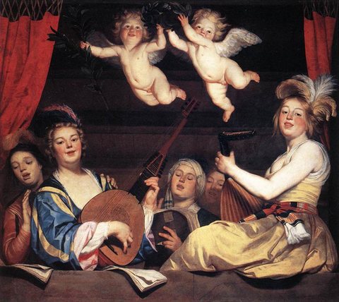 Concert On A Balcony