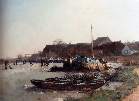 Cornelis Winterfun On De Loswal Hattem