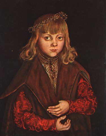 CRANACH Lucas the Elder A Prince Of Saxony