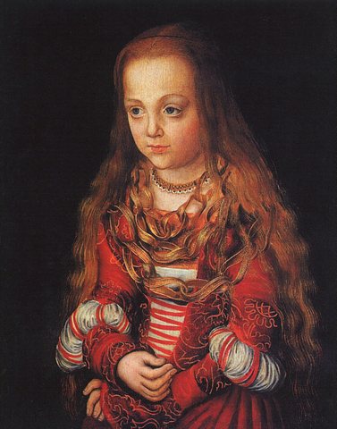 CRANACH Lucas the Elder A Princess Of Saxony