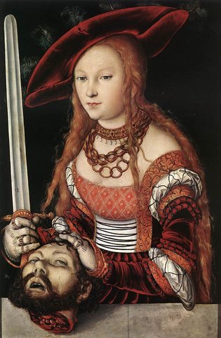 CRANACH Lucas the Elder Judith With Head Of Holofernes
