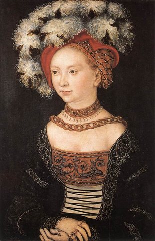CRANACH Lucas the Elder Portrait Of A Young Woman