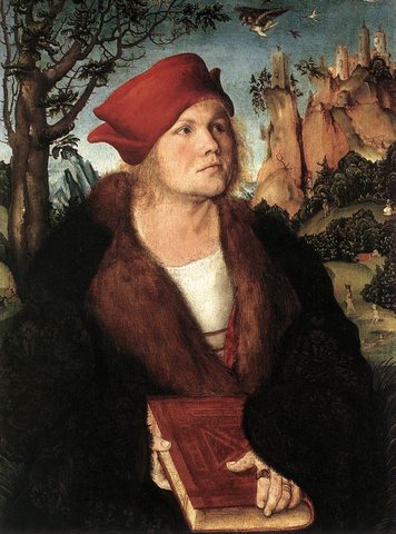 CRANACH Lucas the Elder Portrait Of Dr Johannes Cuspinian