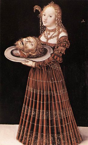 CRANACH Lucas the Elder Salome With Head Of St John The Baptist