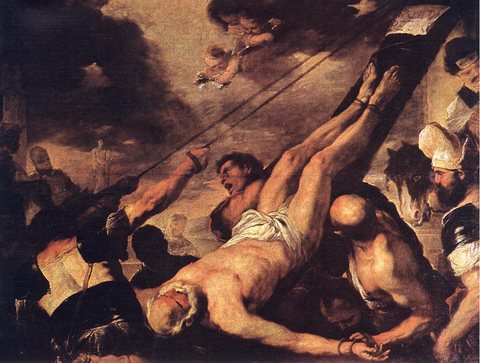 Crucifixion Of St Peter
