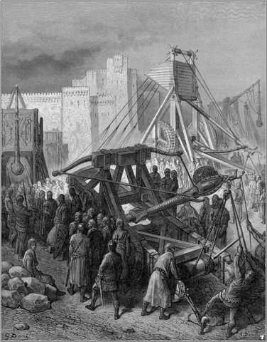 crusades war machinery