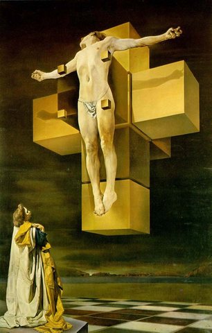 Dali Salvador Crucifixion (Hypercubic Body)