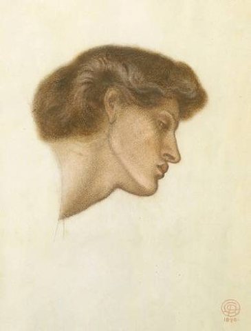 Dante-s Dream at the Time of the Death of Beatrice study