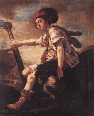 David With The Head Of Goliath