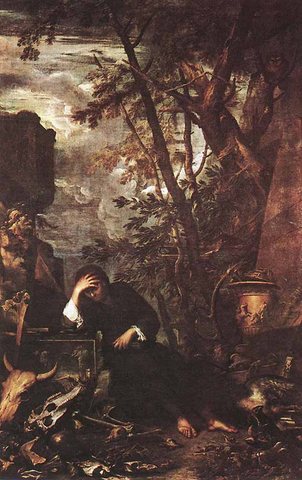 Democritus In Meditation