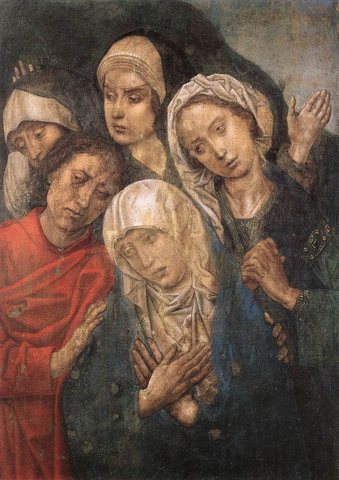 Deposition Diptych Right Wing