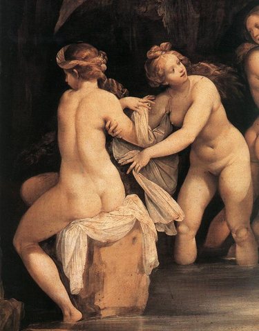 Diana And Actaeon detail