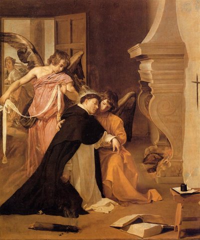 Diego The Temptation of St Thomas Aquinas