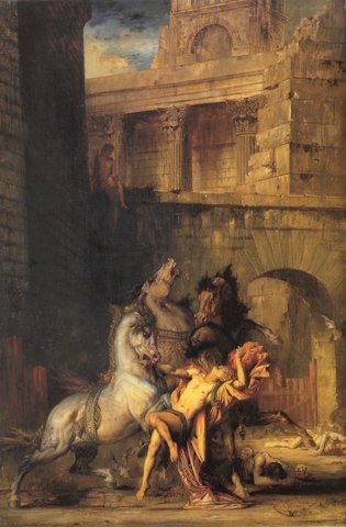 Diomedes Devoured by his Horses