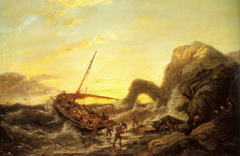 Dommersen Pieter Christian The Shipwreck