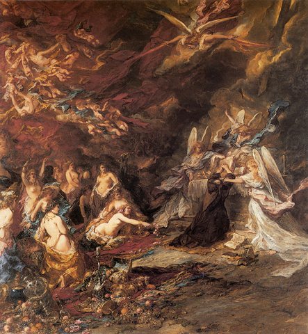E The Temptation of Saint Anthony