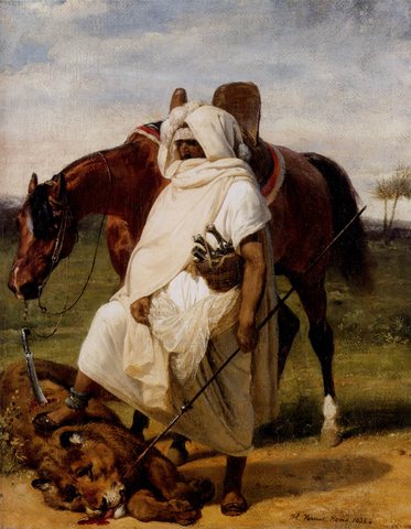 Emile Jean Horace The Lion Hunter