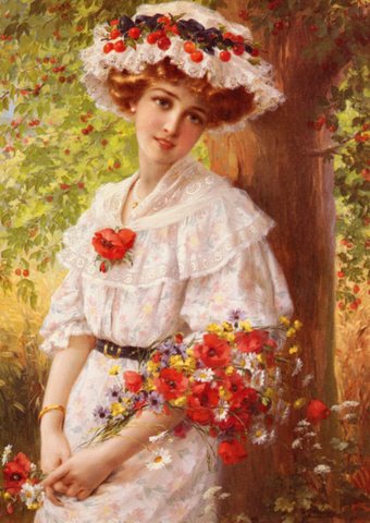 Emile Under The Cherry Tree