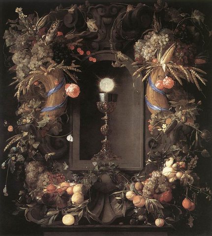 Eucharist In Fruit Wreath