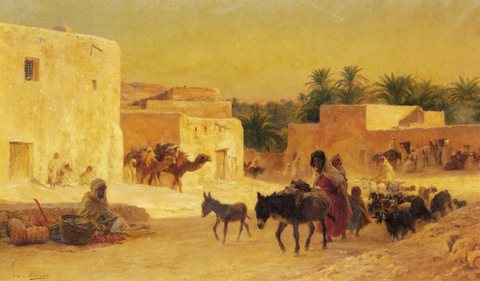 Eugene Alexis Leaving The Market
