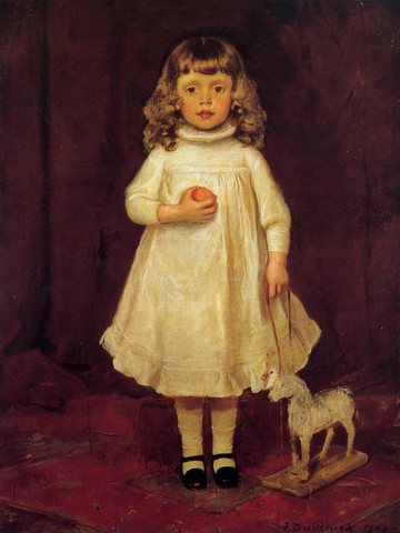 F B Duveneck as a Child