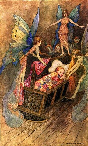 fairies at cradle