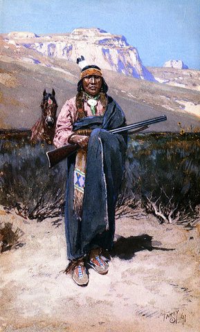 Farney Henry F Indian Brave