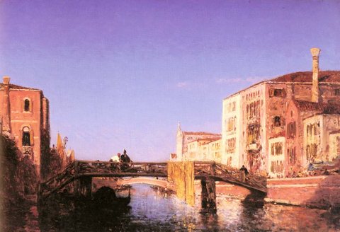 Felix Le Pont De Bois A Venise