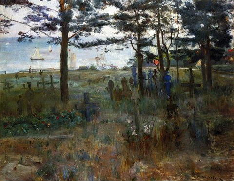 Fishermen-s Cemetery at Nidden