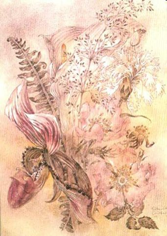 flowers and grasses