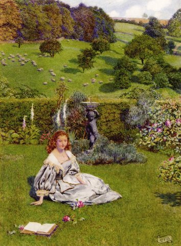 Fortescue Brickdale Eleanor The Rose