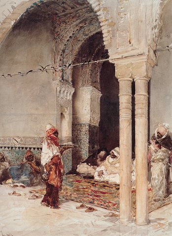 Fortuny The Cafe of the Swallows