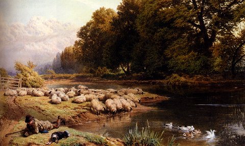 Foster Myles Birket The Shepherds Rest