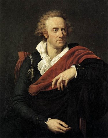 Francois Xavier Portrait Of Vittorio Alfieri