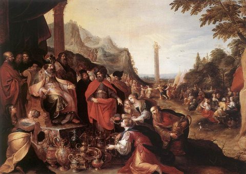 Frans II Worship Of The Golden Calf