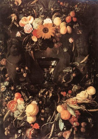Fruit And Flower Still Life
