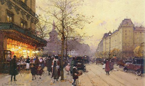 Galien-Laloue Eugene PLACE DE LA REPUBLIQUE, PARIS