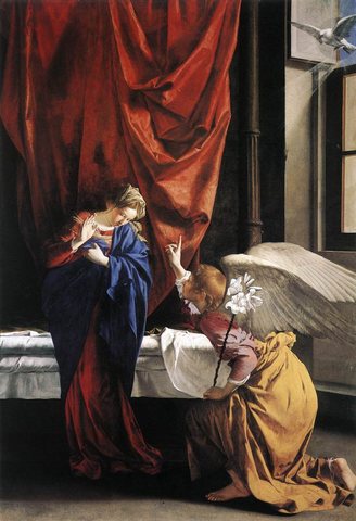 GENTILESCHI Orazio Annunciation