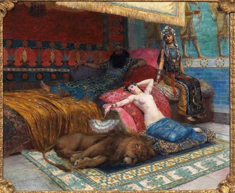 Georges L-esclave et le lion