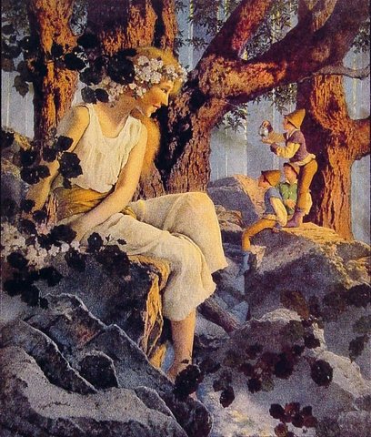 Girl with Elves