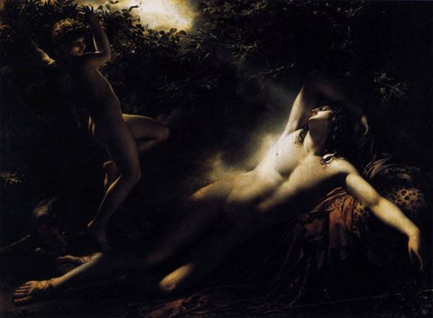 GIRODET Anne Louis The Sleep Of Endymion GIRODE