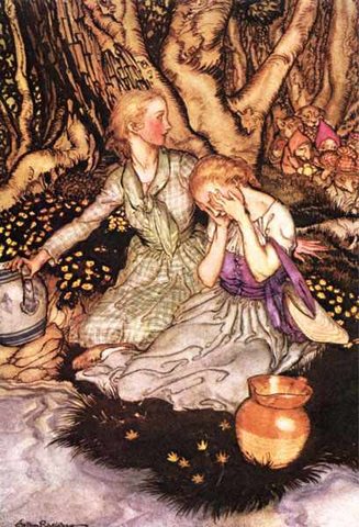 Goblin Market Down the glen tramp little men