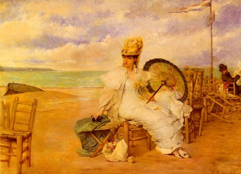 Gonzalez Vicente Palmaroli y At The Beach