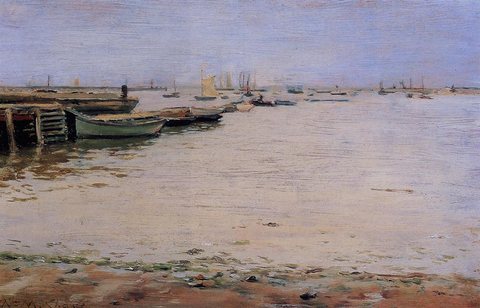 Gowanus Bay aka Misty Day Gowanus Bay