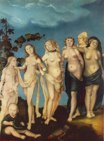 GRIEN Hans The Seven Ages Of Woman