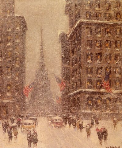 Guy Trinity Church Wall Street