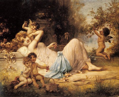 Hans Venus And Her Attendants
