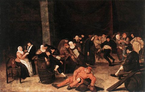 Harmen Peasants At A Wedding Feast