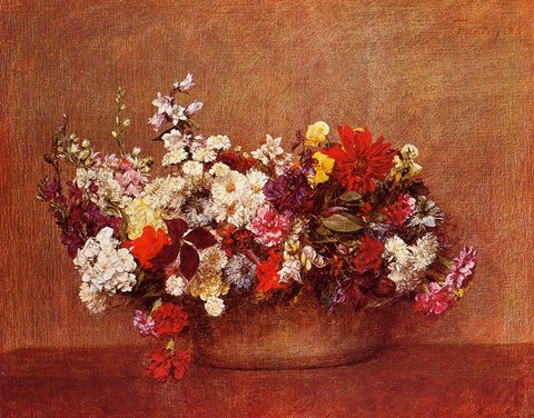 Henri Flowers in a Bowl